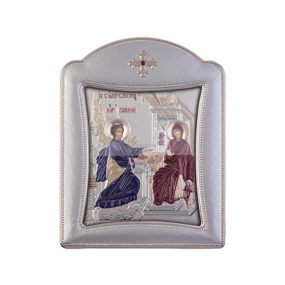 The Annunciation with Modern Frame and Glass