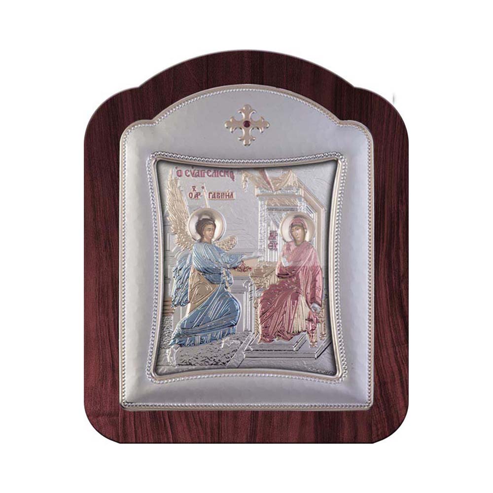 The Annunciation with Modern Frame and Glass