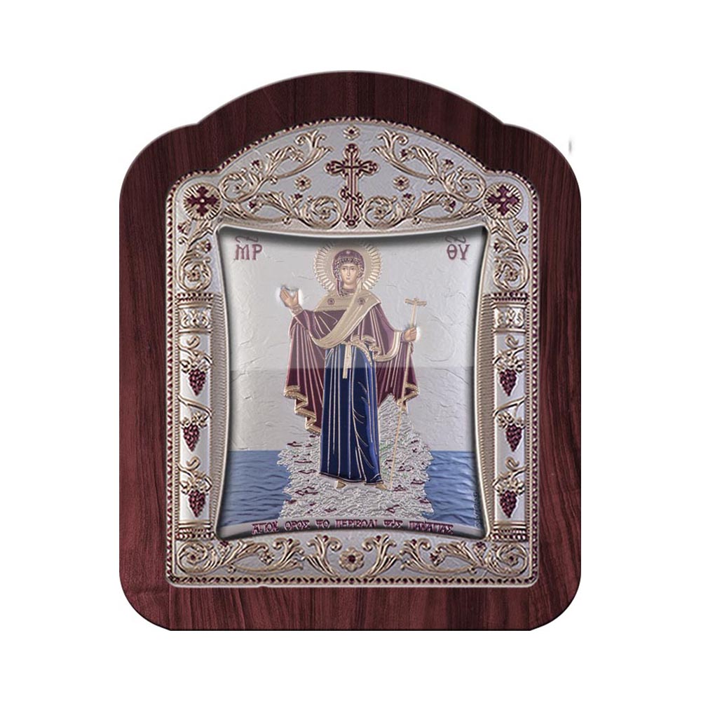Garden of the Virgin with Classic Frame and Glass