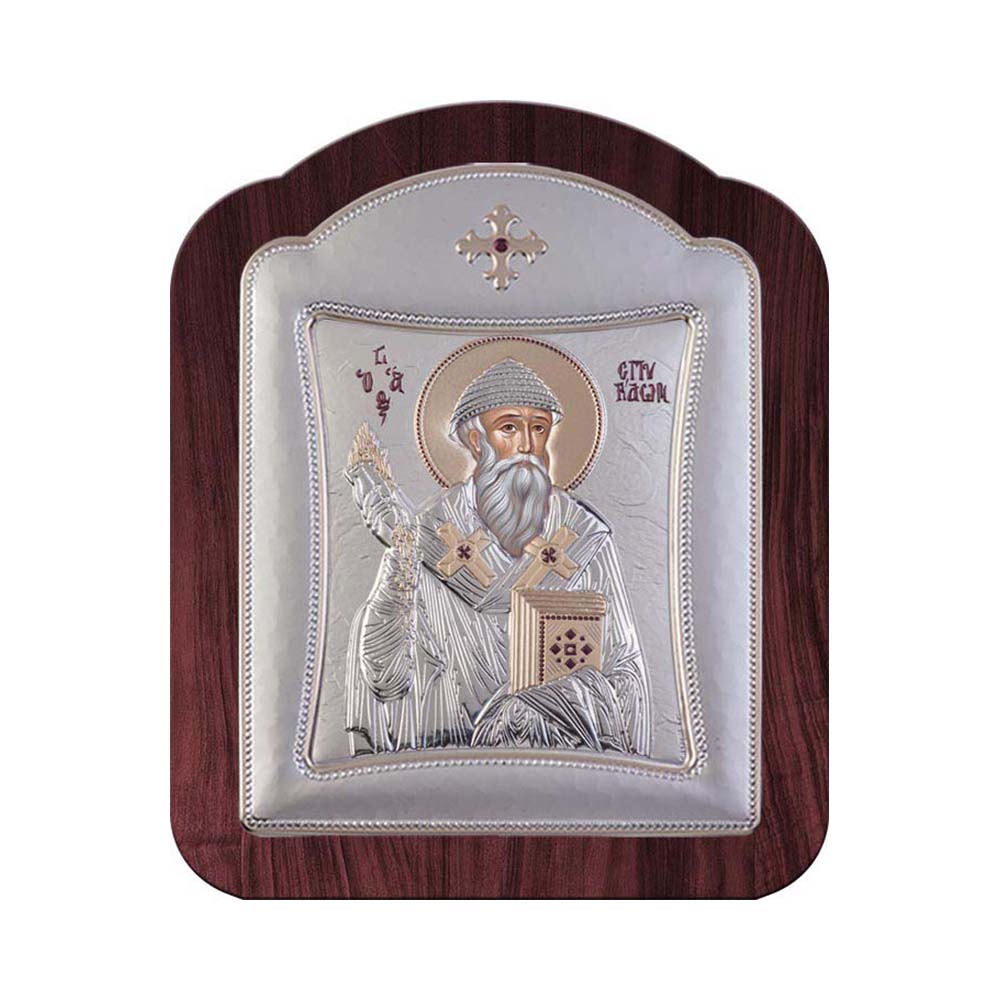Saint Spyridon with Modern Frame