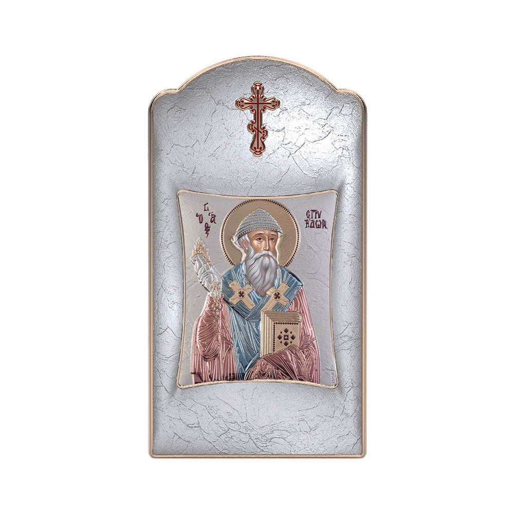 Saint Spyridon with Modern Long Frame