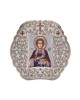 Saint Panteleimon with Classic Round Frame