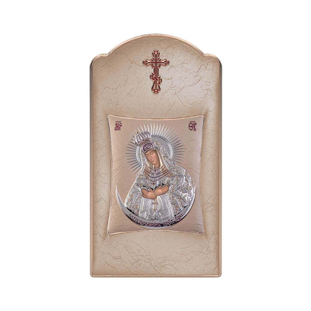 Virgin Mary of Stars with Modern Long Frame