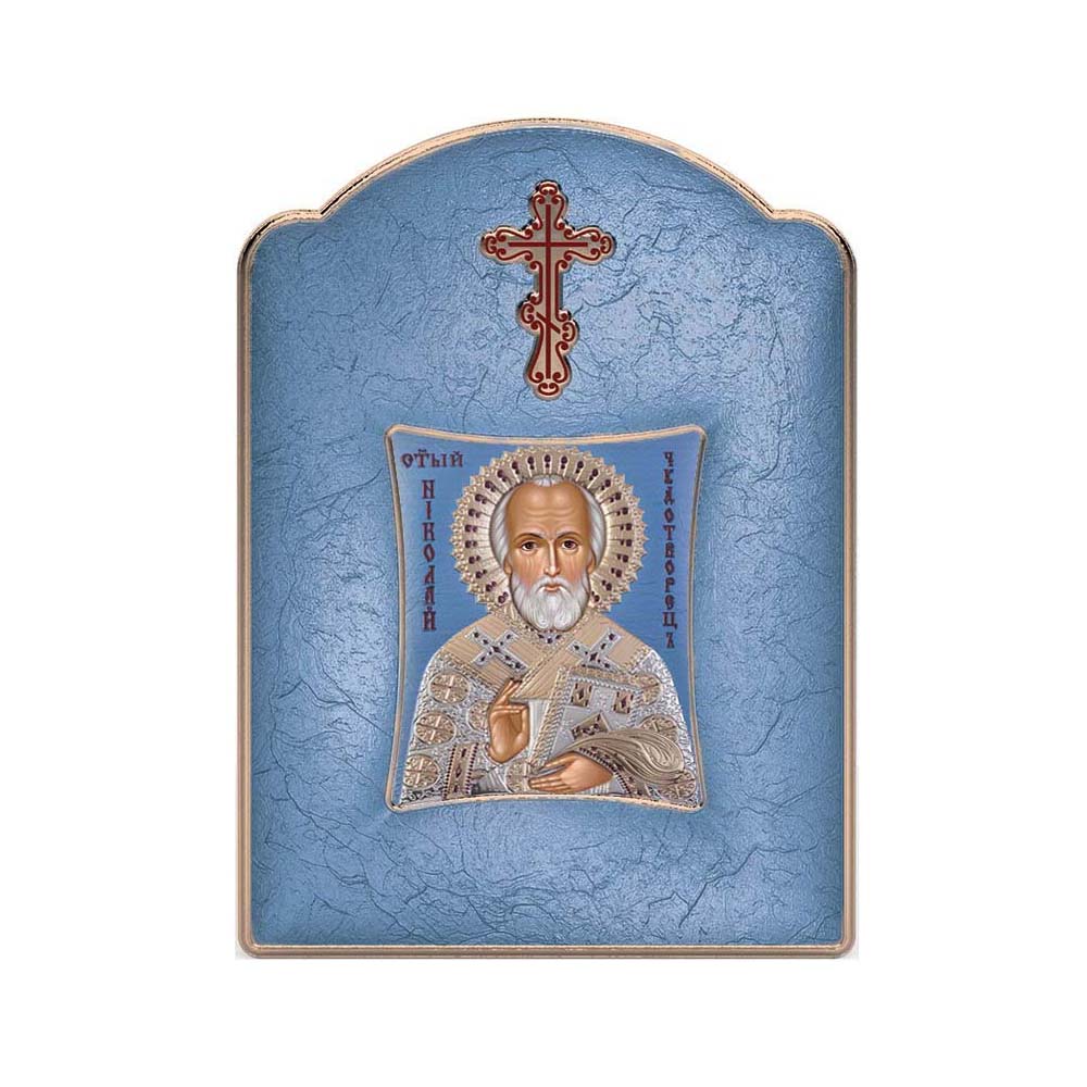 Αγιος Νικόλαος με Μοντέρνο Φαρδύ Στεφάνι