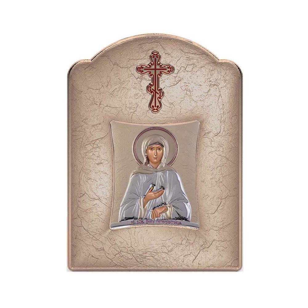 Saint Xenia with Modern Wide Frame