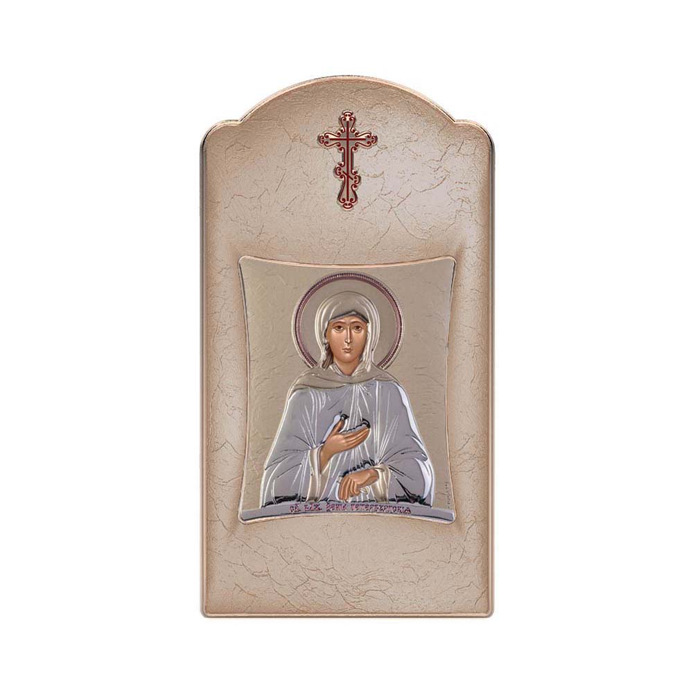 Saint Xenia with Modern Long Frame