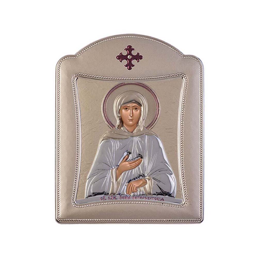 Saint Xenia with Modern Frame