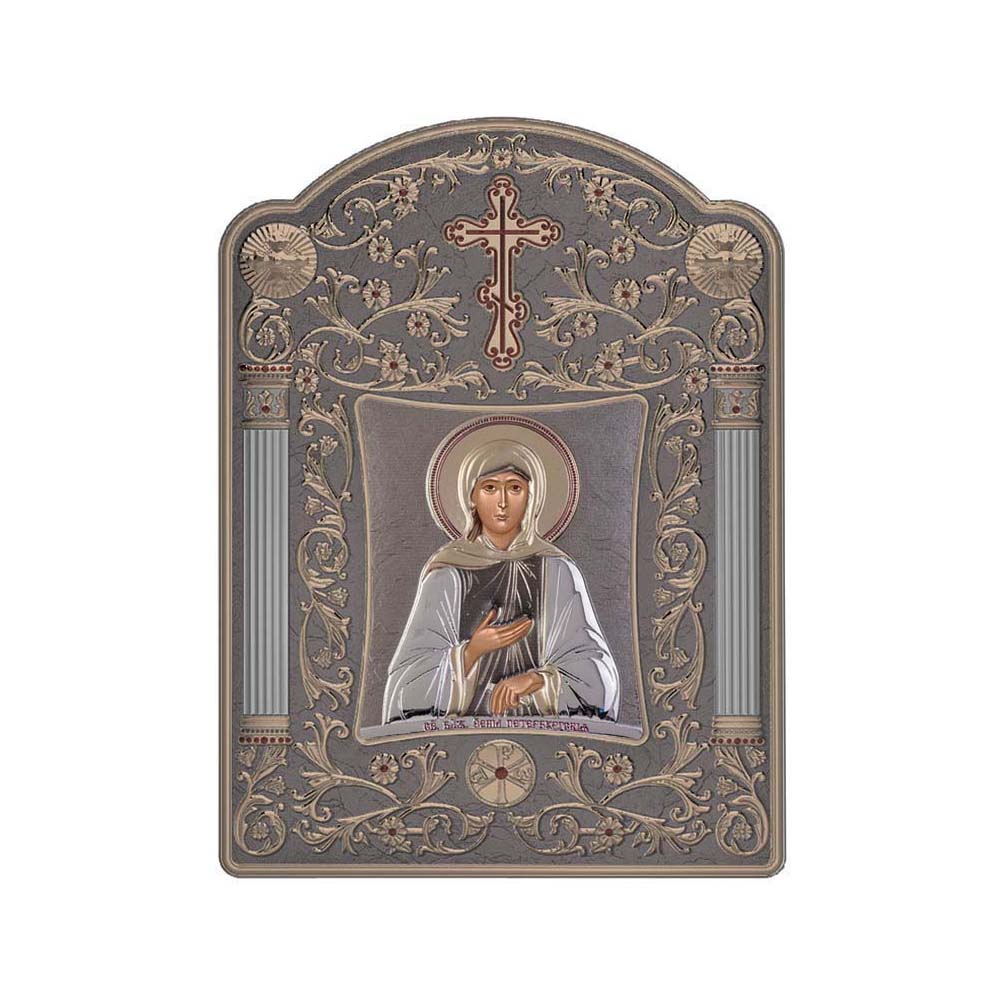 Saint Xenia with Classic Wide Frame