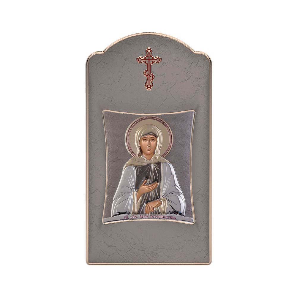 Saint Xenia with Modern Long Frame