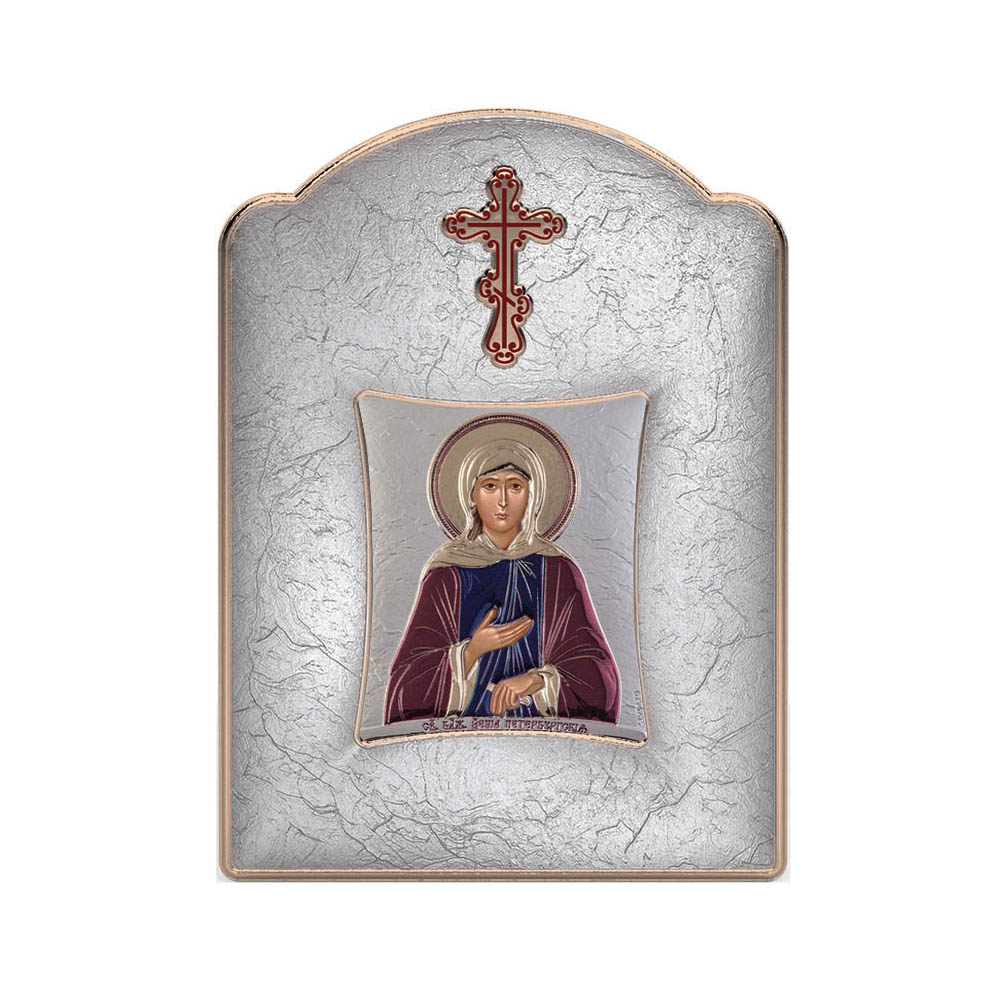 Saint Xenia with Modern Wide Frame