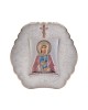 Saint Xenia with Modern Round Frame