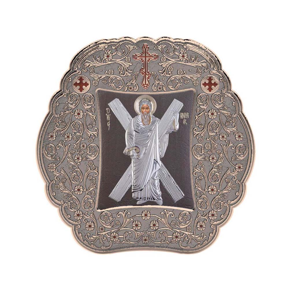 Saint Andrew with Classic Round Frame