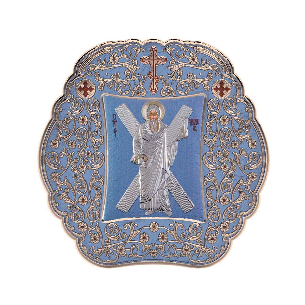 Saint Andrew with Classic Round Frame