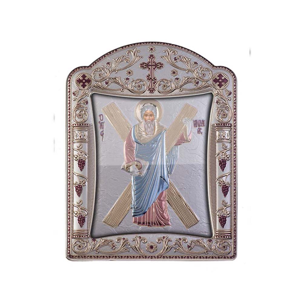 Saint Andrew with Classic Frame and Glass