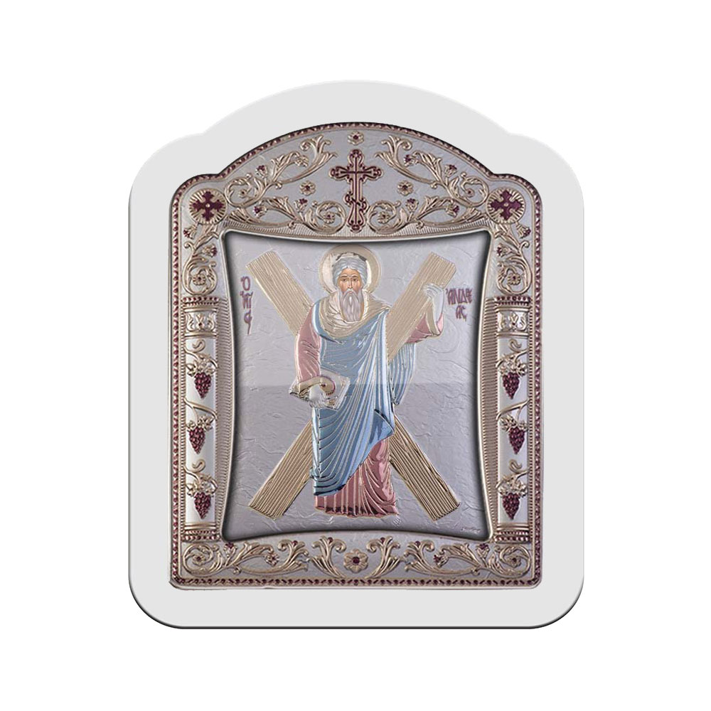 Saint Andrew with Classic Frame and Glass