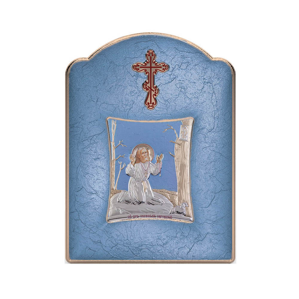 Saint Serapheim with Modern Wide Frame