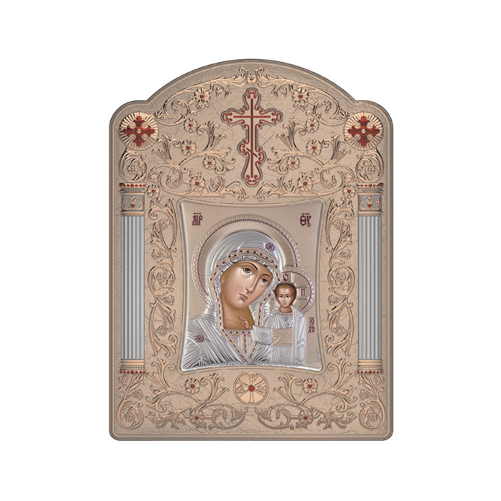 Virgin Mary Of Kazan with Classic Wide Frame