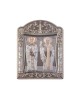 Saint Spyridon and Saint Nicholas with Classic Frame and Glass