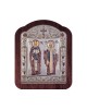 Saint Spyridon and Saint Nicholas with Classic Frame