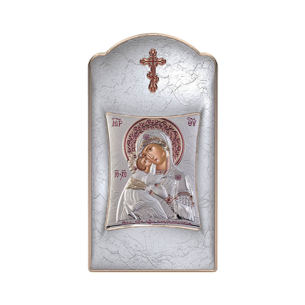 Virgin Mary of Vladimir with Modern Long Frame