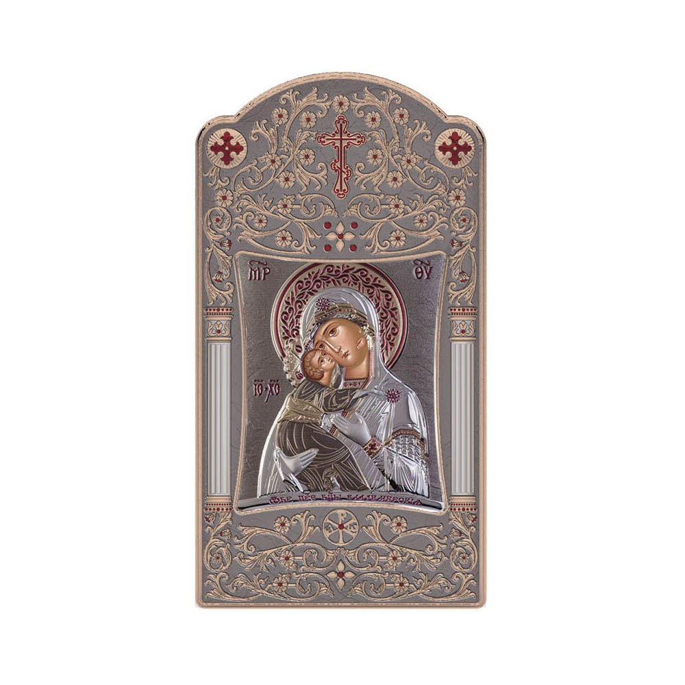 Virgin Mary of Vladimir with Classic Long Frame