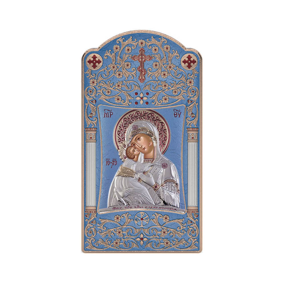 Virgin Mary of Vladimir with Classic Long Frame