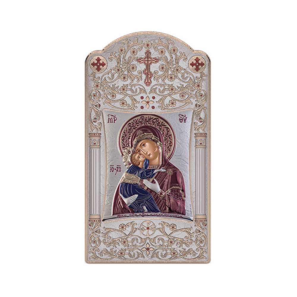 Virgin Mary of Vladimir with Classic Long Frame