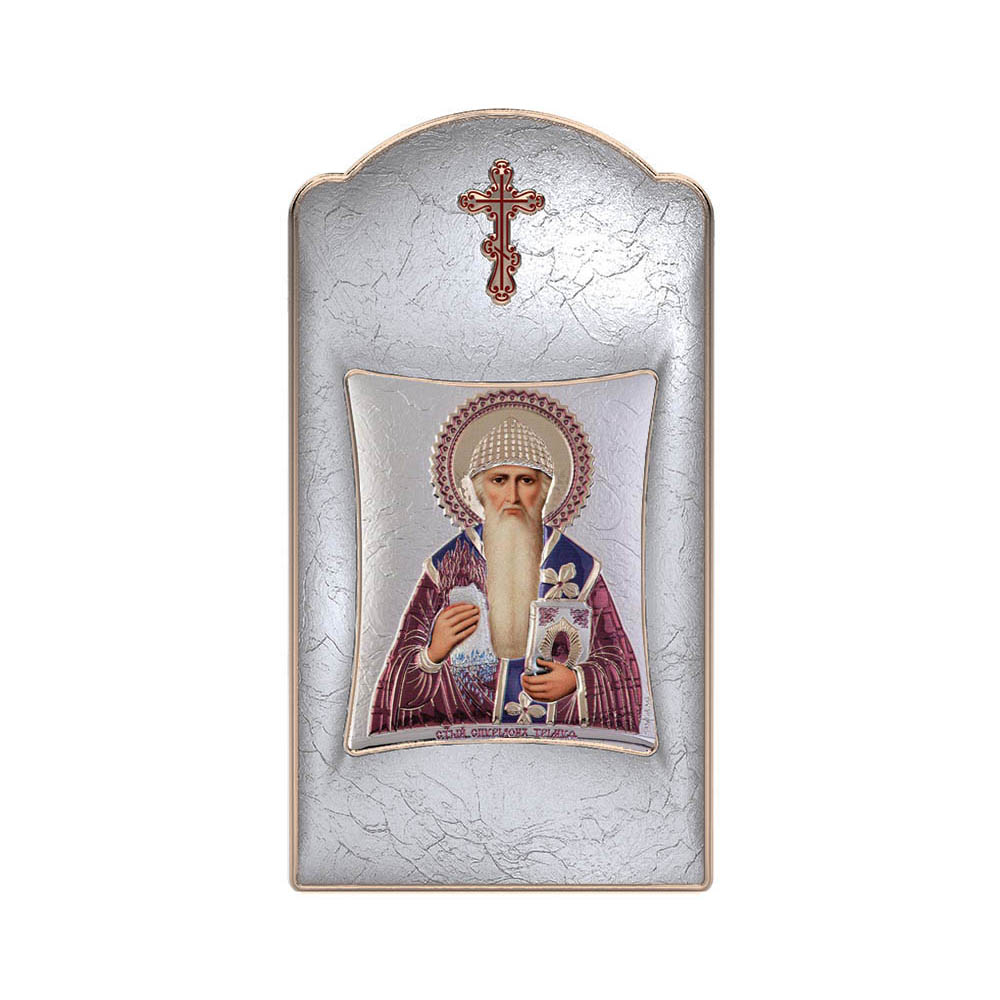 Saint Spyridon with Modern Long Frame