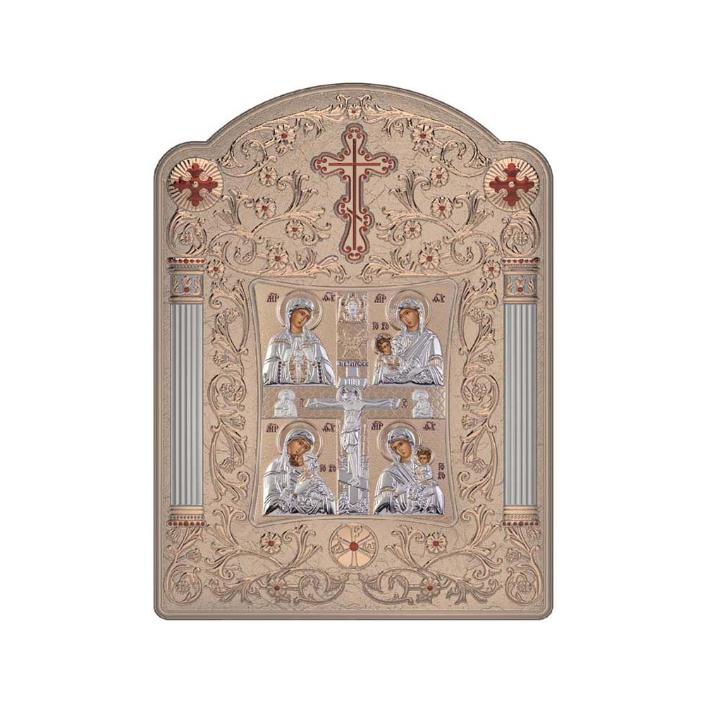 The maternity of the Blessed Virgin Mary with Classic Wide Frame