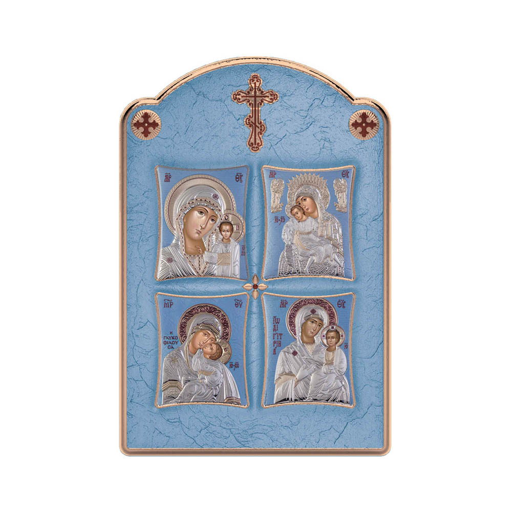 The maternity of the BVM with Modern Frame 4 in 1