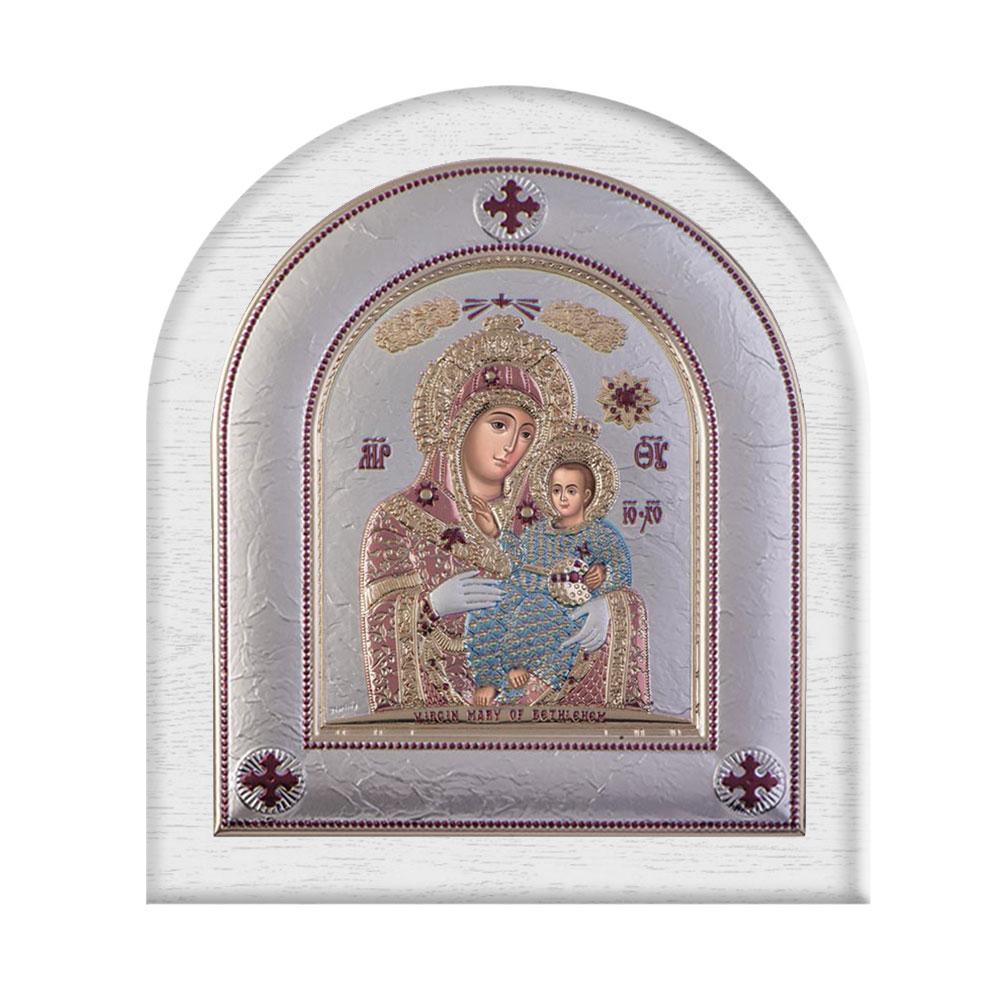 Virgin Mary from Bethlehem with Modern Frame