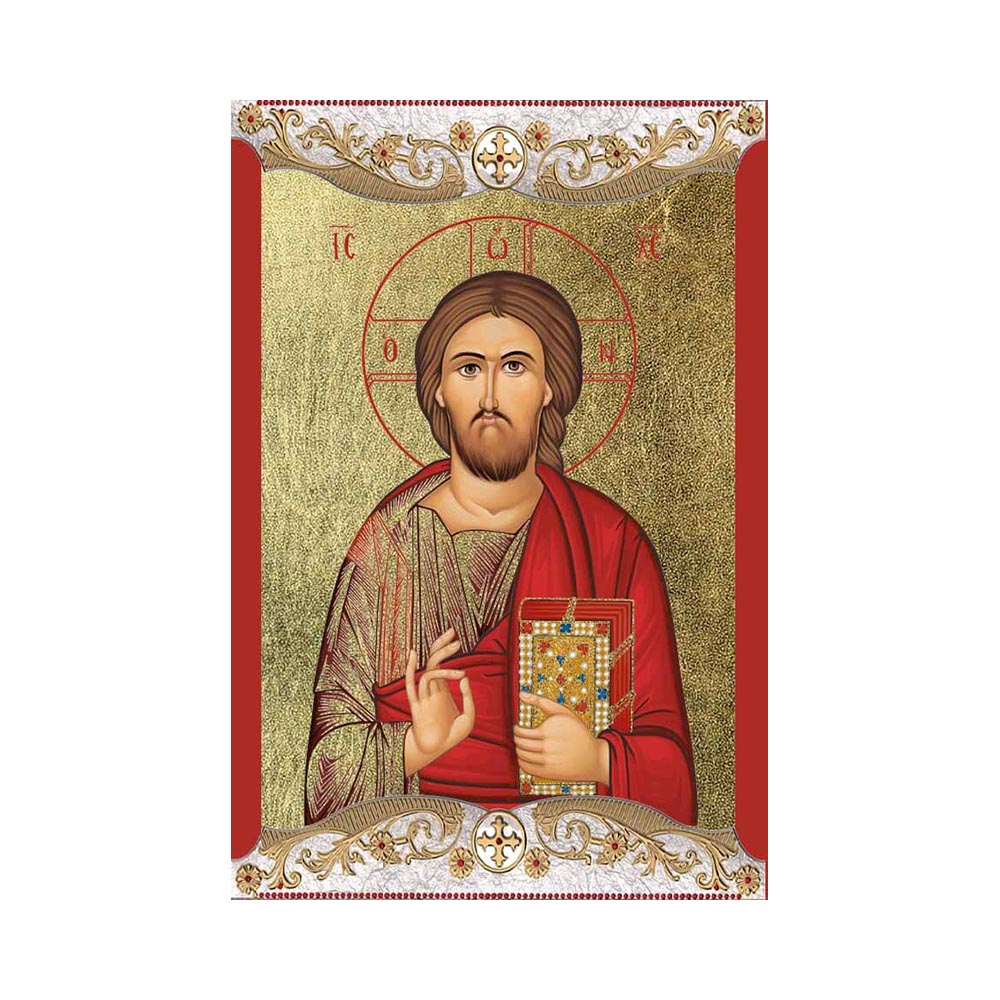 Christ with Vintage Frame