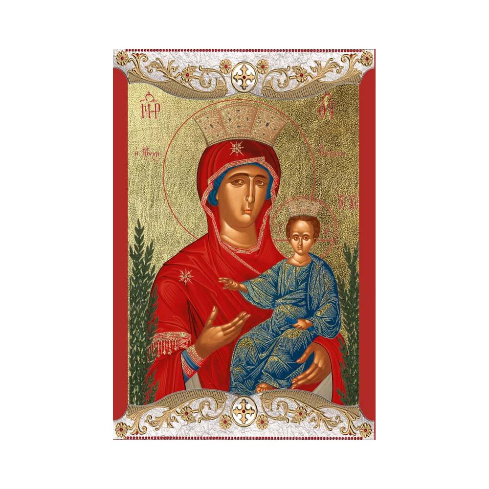 Virgin Mary Of Myrtle with Vintage Frame