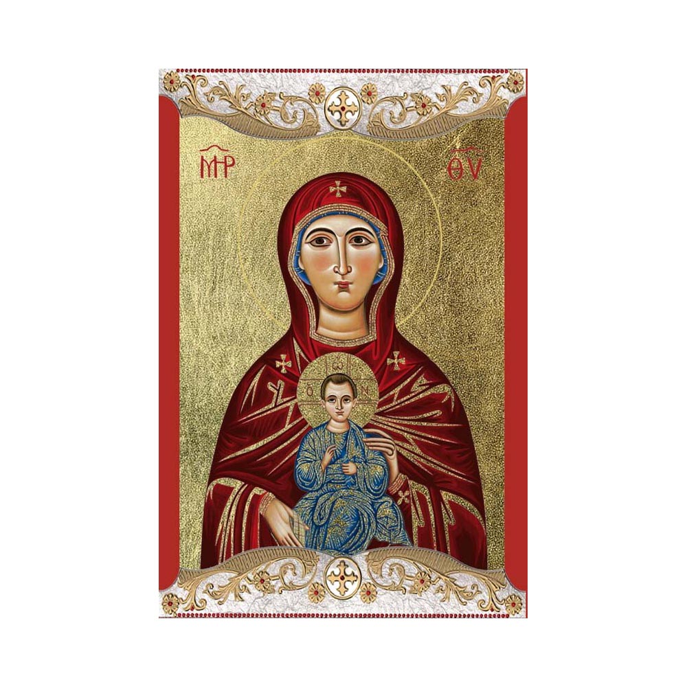 Virgin Mary Of Victory with Vintage Frame
