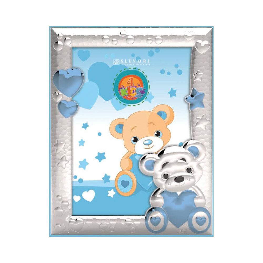 Children's frame with teddy bear design