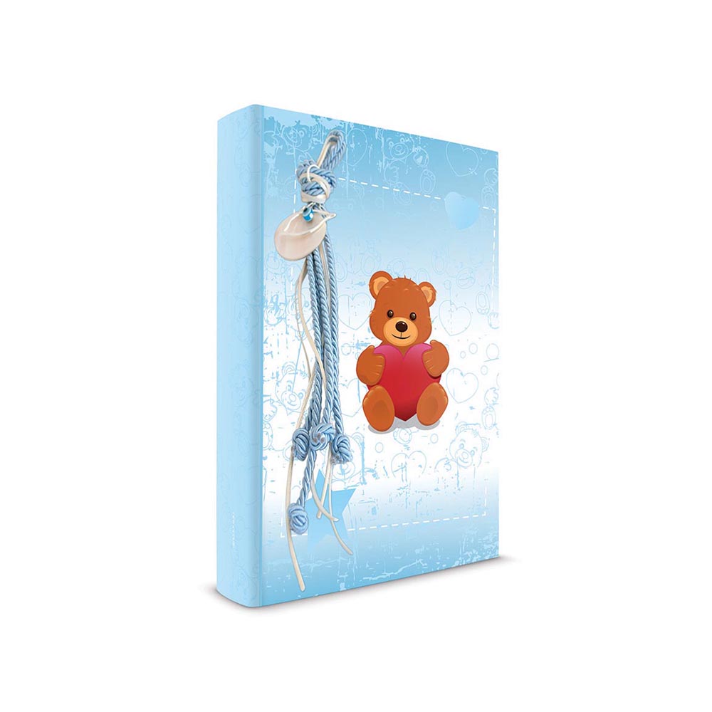 Album with design  bear and hearts
