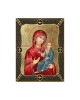 Virgin Mary Of Roses with Grid Frame