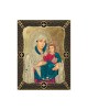 Virgin Mary Of Jerusalem with Grid Frame