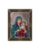 Virgin Mary Of Jerusalem with Grid Frame