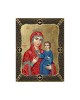 Virgin Mary Hodegetria with Grid Frame