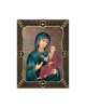 Virgin Mary Of Roses with Grid Frame