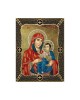 Virgin Mary Of Jerusalem with Grid Frame