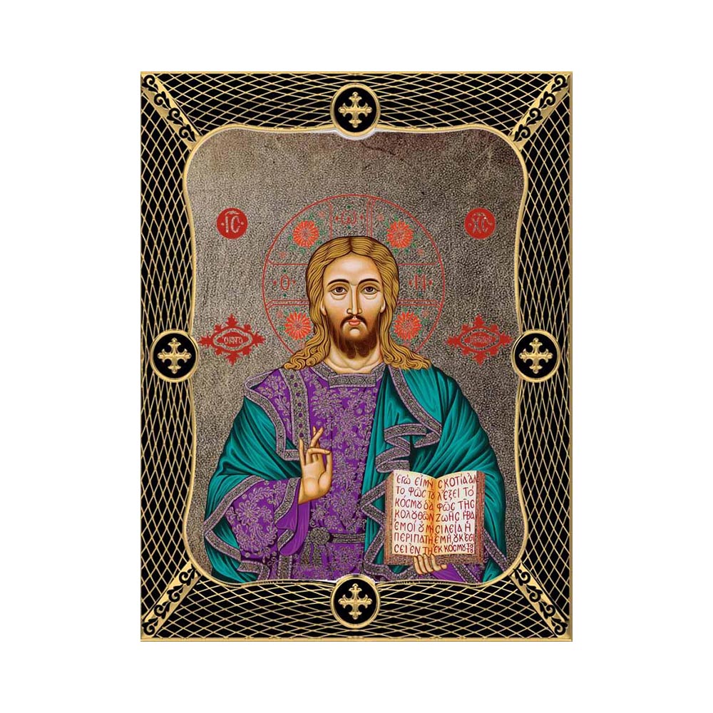 Christ with Grid Frame