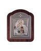 Holy Family with Modern Frame and Glass