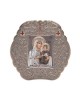 Virgin Mary Of Jerusalem with Classic Round Frame