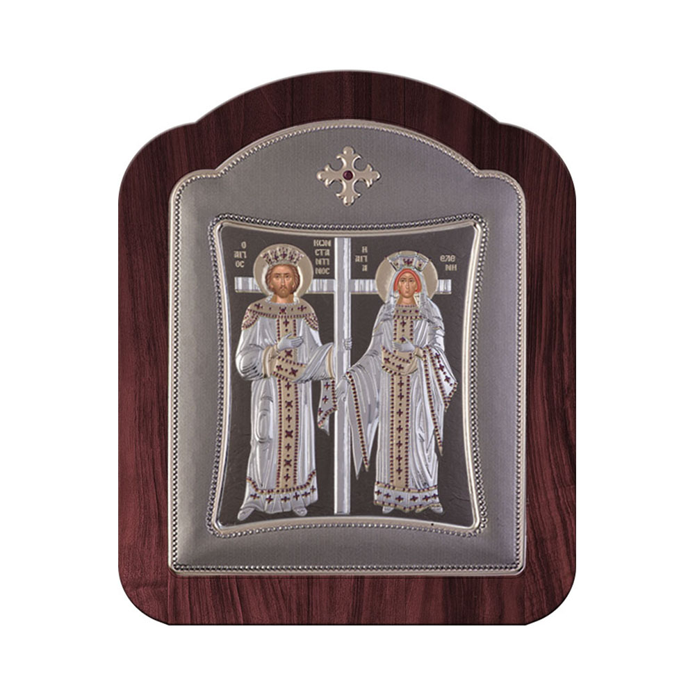Saint Constantinos and Helen with Modern Frame