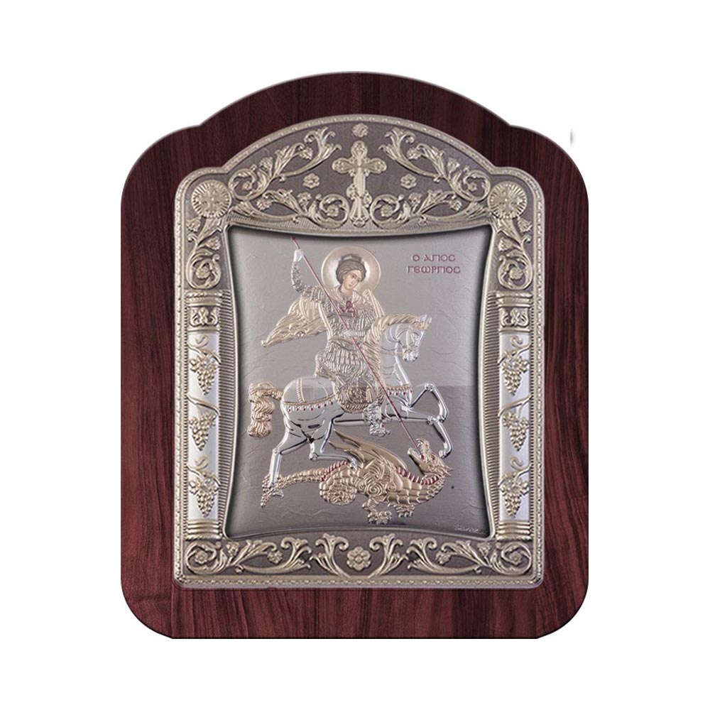 Saint George with Classic Frame and Glass