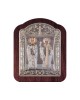 Αγιος Σπυρίδων και Άγιος Νικόλαος με Κλασικό Κανονικό Στεφάνι