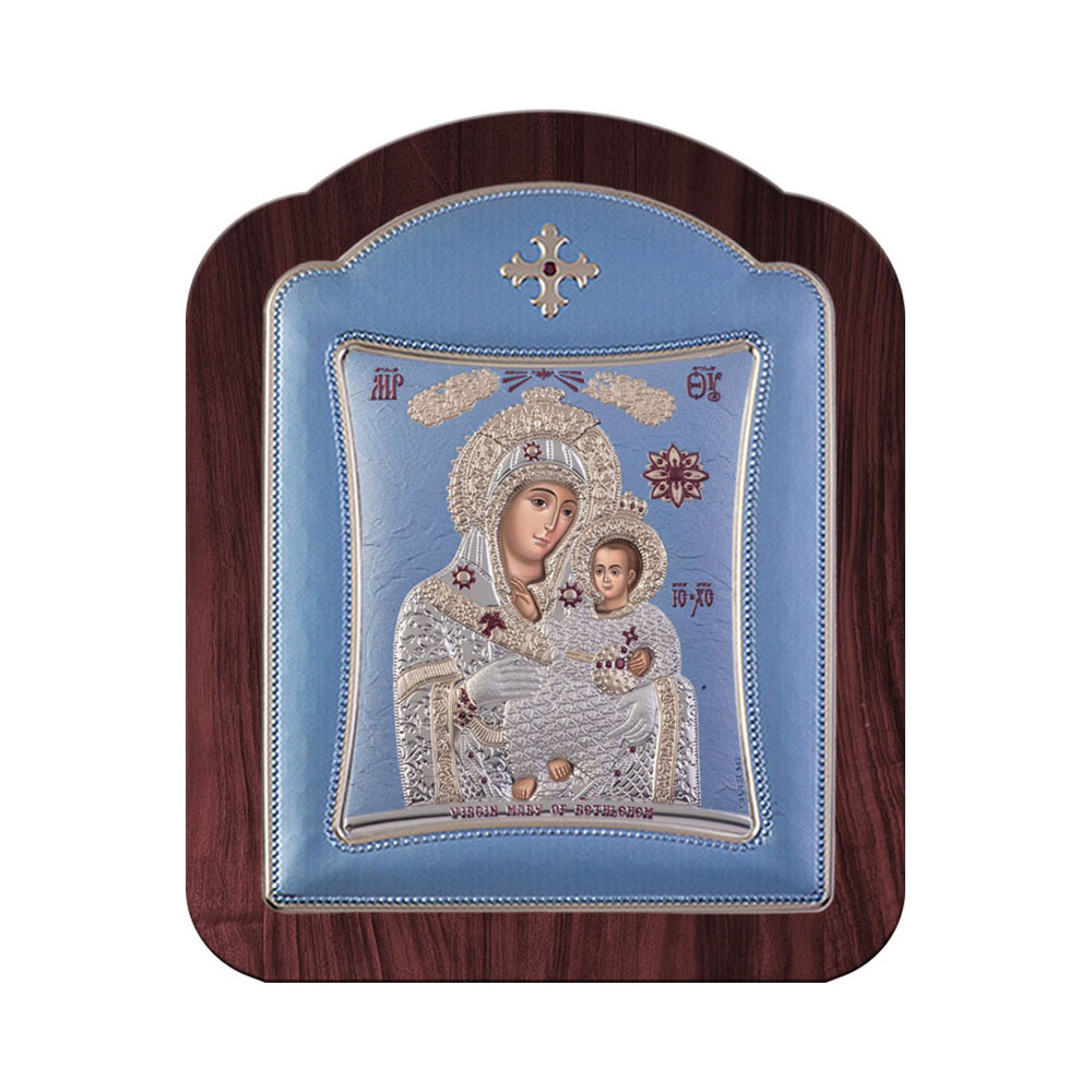 Virgin Mary from Bethlehem with Modern Frame