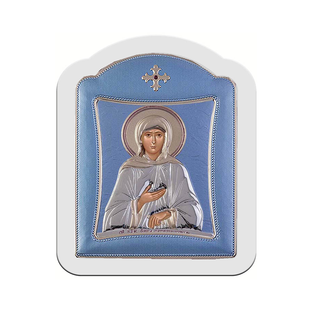 Saint Xenia with Modern Frame